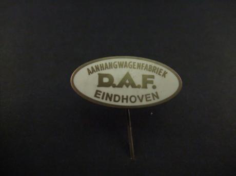DAF ( Van Doorne Aanhangwagen Fabriek) ,Eindhoven, wit, emaille uitvoering